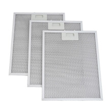 3 Filtros de Alumínio para Coifa 340x280mm Forcfhee229Sc9S Fhee26A9S Or908Cxa Peças para Coifa de Cozinha