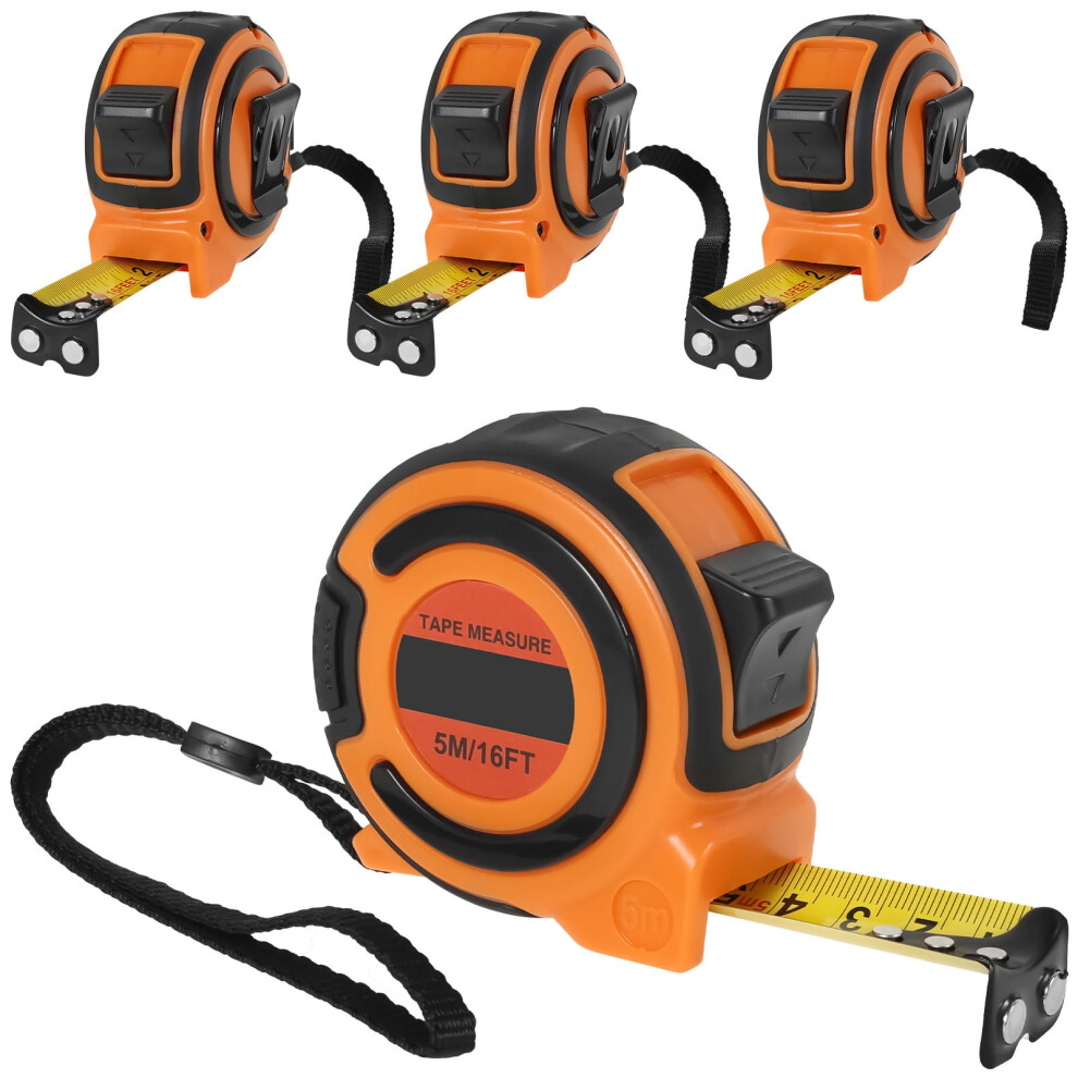 Inch Metric Tape Measure High Precision Measuring Tape With Thumb Lock Retractable Measurement Tool Easy Read And Carry For Engineer 9405492469228