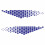 Car Side Body Vinyl Decal Navy Blue 1