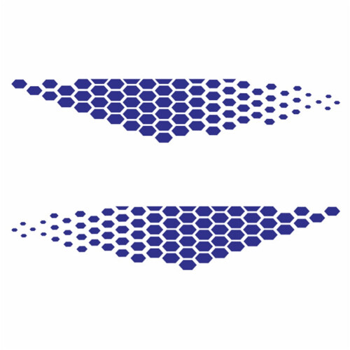 Car Side Body Vinyl Decal Navy Blue