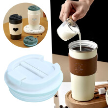Couvercles de rechange pour canettes de soda – Couvercles rabattables pour tasses à café/de voyage, gobelets (380 ml/510 ml), compatibles avec