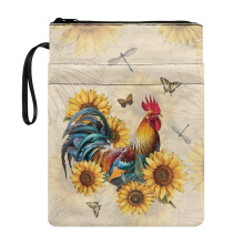 Books Sleeve Book Organzoer Holder Polyester Fabric Handle Book Cover Carrying Case with Waterproof Reusable