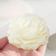 Simulerat blomdoftljus för alla hjärtans dag, romantisk heminredning, långvarigt vaxljus, perfekt för presenter och aromaterapi, för alla