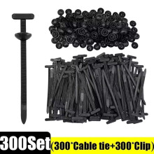 500PCS Nylon Cable Zip Self-Locking Heavy Duty Zip Ties Indoor & Outdoor General Purpose Cable Tie Buckles Releasable UV Resista