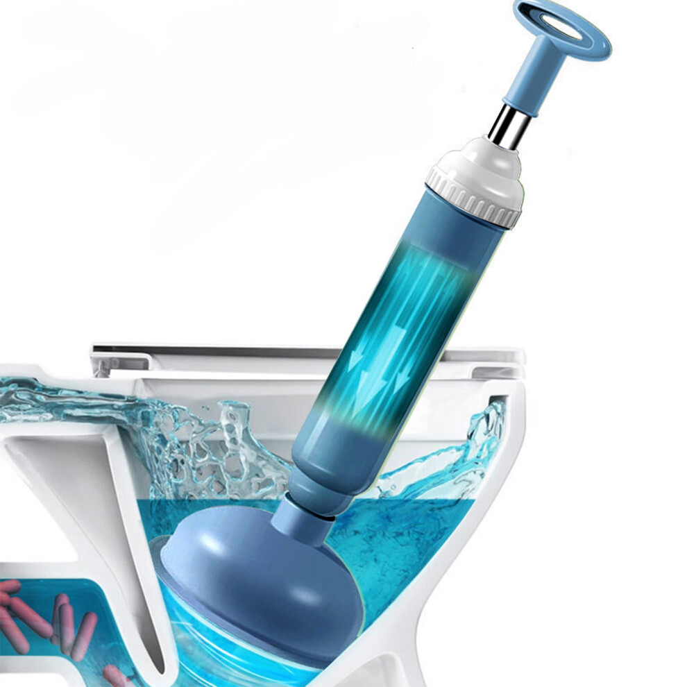 Toilet Plunger, Powerful Vacuum Pressure, Unclogs Blocked Drains, For Home Bathroom Maintenance, Household Essential 9362892481680