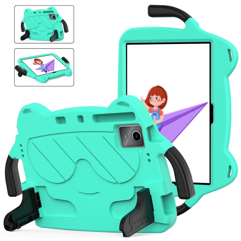 Onn 11" Tablet Pro Case For Kids Â Lightweight, Shockproof, Handle & Kickstand, Compatible With Onn 11" Tablet Pro 2023 (100110027), Mint 9341593693073