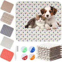 Puppy Pad – 2026 New Pheromone Pee Pad, 2-Pack Reusable & Washable, Leak & Odor Proof, Easy Clean (16"x24", White)