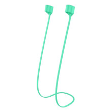 1PC Silicone Earplug Lanyard – Anti-Lost Neck Strap for Most Earplugs, Flexible & Safe for Running/Work (Green)