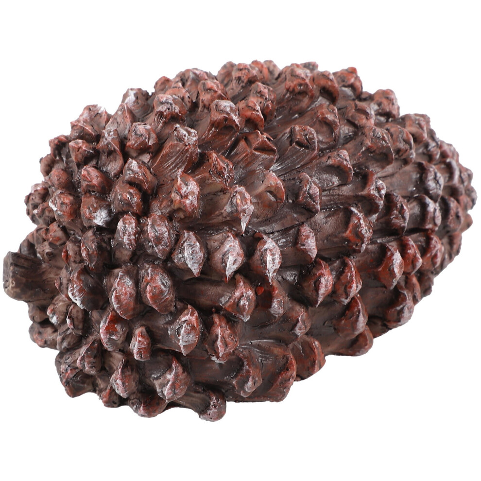 Multifunction Key Storage Box Pine Cone Resin Key Hider Safe For Homeowners 9132278083773