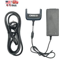 Desktop Power/Comm Adapter Charging Cable for Intermec CN50 CN51 Barcode Scanner (PN 851-093-201), Fast Safe Charger 5V/3A