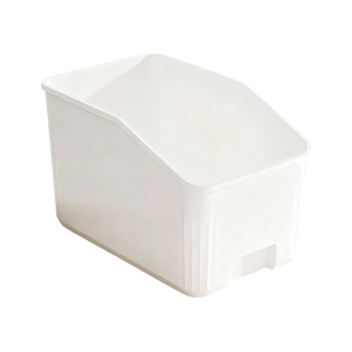 Clear Plastic Storage Cabinet Box for Kitchen/Desk/Home — Durable, Space-Saving, Open-Design, Compatible with Small Items, Snacks & Condiments 1