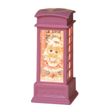 Princess Telephone Booth Night Light with Water Effect
