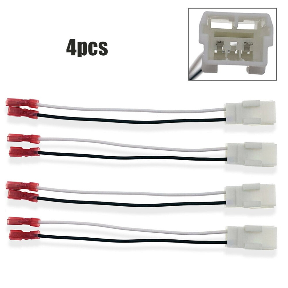 4Pc Speaker Adapter Wiring Harness Connector Sp-6514 72-6514 For For For For For Chrysler 9362892484056
