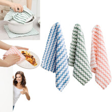 Kitchen Dish Towel Absorbent Dish Drying Towel Soft Lint Free Reusable Machine Washable for Everyday Kitchen Use 1 Piece valentine dish towels