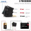 12V Blue Round Toggle LED Switch SPST 20A 12Pcs 2