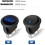12V Blue Round Toggle LED Switch SPST 20A 12Pcs 3