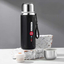 600ML Vacuum Insulated Stainless Steel Bottle (3.5x9.4"), Ultra-Long Insulation, Rust-Resistant – for Office, Home, School