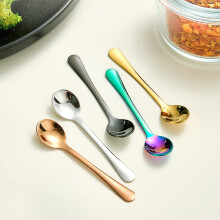 kitchen utensils Stainless Spoons For Jars Mini Size 2.87" Cute Small Stainless Condiment Spoons For Sugar Pepper Fun Little 15PCS