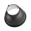 HYROOY 18cm Standard Reflector Diffuser for Mount Studio Light Standard Reflector Lamp Shade Dish 6