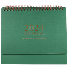 Funny Desk Calendar Modern Desk Calendar Olive Green Smooth Paper 1Set