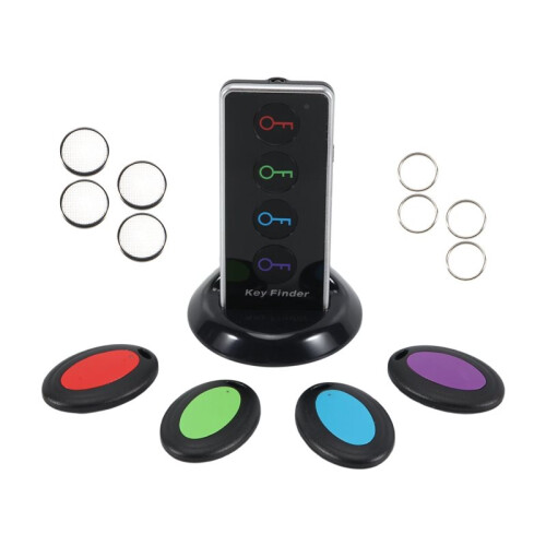 Wireless Key Finder Alarm Reminder Tracker Remote Finder  Activity Tracke for Pet Remote Control Tracking Tracker