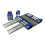 1/64 Diorama Garage Horsepower Eengine Set Auto Repair Tool Model Simulation Blue 3