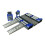 1/64 Diorama Garage Horsepower Eengine Set Auto Repair Tool Model Simulation Blue 4