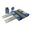 1/64 Diorama Garage Horsepower Eengine Set Auto Repair Tool Model Simulation Blue 5