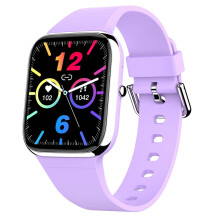 AuroraX 1.83 in Smart Watches for Women, Bluetooth Calls/Messages Sports Mode Message Notification 10-Day Battery Android Smart Watch (Pink)