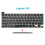 Conjunto de Teclas para  Pro Retina 13 Polegadas M1 A2338 Tampa de Teclado EMC 3578 US Edition 5