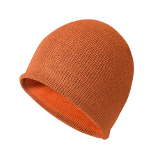 Nrmvnmi Cuffless Beanie For Men Women, Unisex Short Beanies Skull Cap Brimless Night Windproof Warm Reflective Knitted Wool Hat Solid Color Beanie