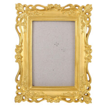 Cadre photo mural vintage en résine, décoration rétro élégante pour salon, chambre ou bureau, idéal pour les photos de mariage et autres