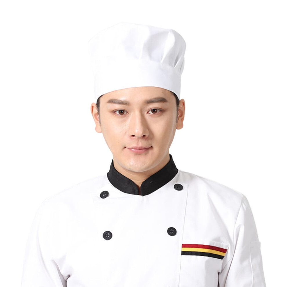Adjustable Chef Hat For Adults - Kitchen Cooking Cap - Stylish Culinary Headwear For Chefs And Cooking Enthusiasts 9401284799450