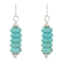 Vintage Bohemian Ethnic Turquoise Earrings Fashion Turquoise Drop Earrings Earrings