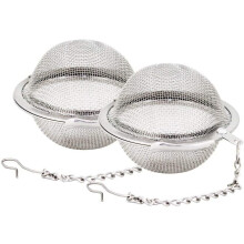 2PCS Stainless Steel Mesh Tea Infuser, 2.1 Inch Tea Ball, Strainer Tea Diffuser, Steeper for Filtering Tea small