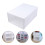 Stackable Plastic Shoe Storage Boxes, 6 Pieces Organizer for Closet and Home 4