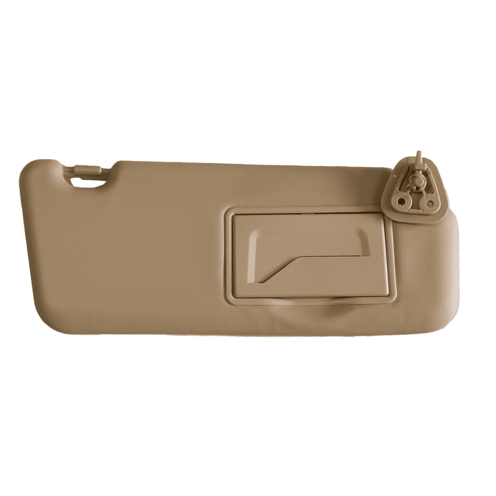 Right Passenger Side Sun Visor For Hyundai Elantra Gt 2008-2012 With Mirror, Replacement Oem 852202L020-Right- Beige 9426043872878
