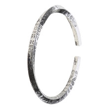 Mobius-Ring Bracelet Viking-Runes Bangle Amulet Bracelet for Men Cuff Bangle Alloy Viking-Fans Men Jewelry