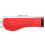 Fietsstuurgrepen van rood rubber (2-pack) 5