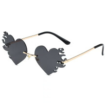 Stylish Sunglass for Girls Boys Photo Props Travel Stylish Shades Frameless Stylish Glasses Girls Boys Shades Grey
