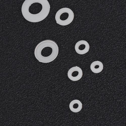 Nylon Washer M2.5–M5 White 250 pcs 1