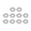 Bass Valve Guide Finger Button Positioning Piece 10 Pack 4