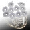 Valve Guide Bass Drag Positioning Finger Button Set 10 6
