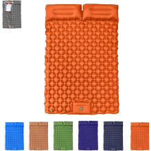 Travel Air Mattress – Waterproof, Foldable Inflatable Sleeping Pad for Camping, Hiking, Backpacking & Picnics; Compatible with standard pumps