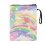 Rainbow Pattern Design Book Organizer Bag Protector Wrap Bag with Handle Polyester Fabric Book Organzoer Holder 8.66 x 11.42 2