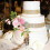 Romantic Cake Flowers Artificial Pink 1Pcs 4