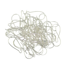 50pcs French Earring Hook Ear Wires Simple Making DIY Jewelry Finding -, 25mm White