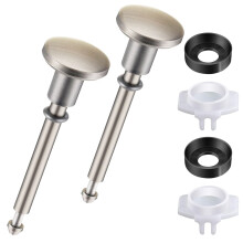 2/1 Set Tub Spout Diverter Repair Kit – 2 Valve Stems, 2 Cup Seals, 2 Gates, Compatible with Standard Bathtub Faucets