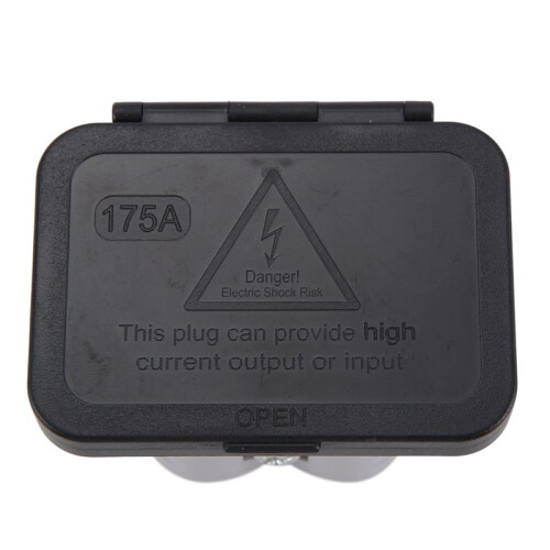 Plug Holder for Anderson Plugs 175A Panel Base with Dust Cover High Current Connector Fixing Bracket 2