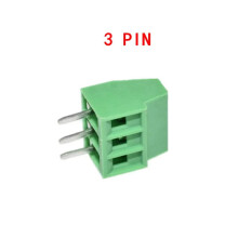 5 phíosa KF128 2.54mm PCB Mini Ceanglóir Bloic Chríochfoirt Scriú le haghaidh Sreanga KF128-2.54 2P3P4P5P6P7P8P9P10P12P16P Críochfort - 3 biorán